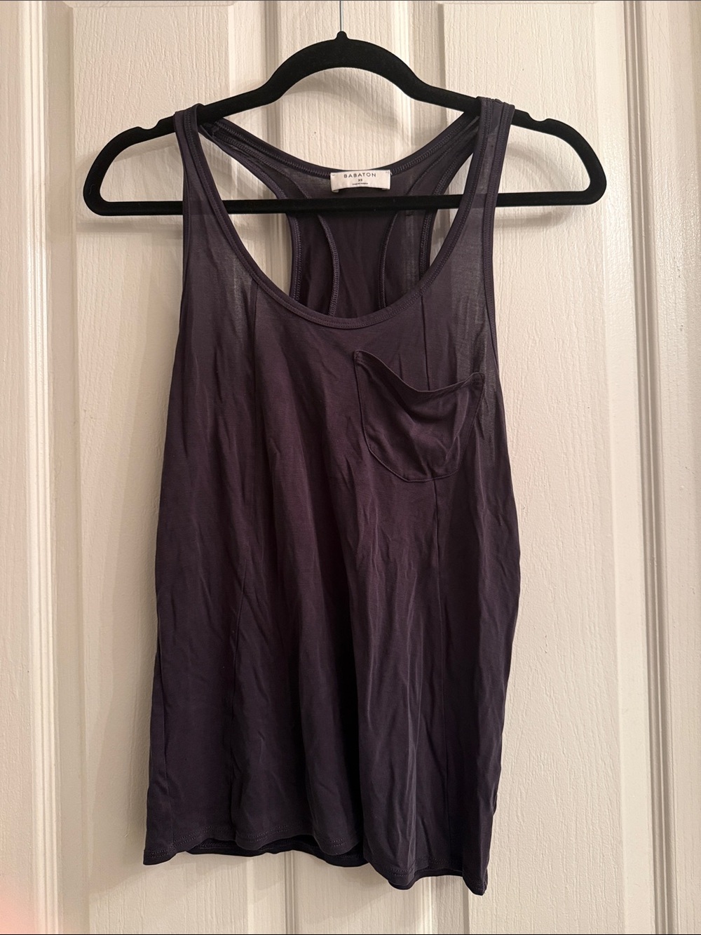 Aritizia Babaton Pocket Tank Top - Deep Charcoal